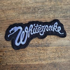 Whitesnake Hair Metal 80s Vintage  Embroidered Patch